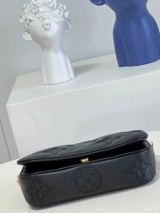 WALLET LOUIS BUBBLEGRAM VUITTON STRAP ON 0805